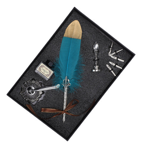 Caneta De Reposição Dip Feather Pen Vintage Writing Drawing 0