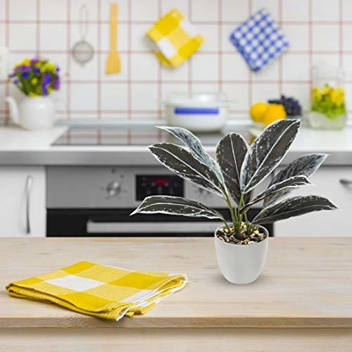 Plantas Artificiales En Macetas Pequeñas Plantas Falsas Plan 1
