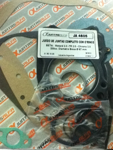 Juego De Juntas Compelto Con Oring Zanella Keeway Rks 150 0