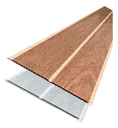 Lámina Cielo Raso De Pvc Color  6mm X 4 Mtrs Pqte X 2un 0