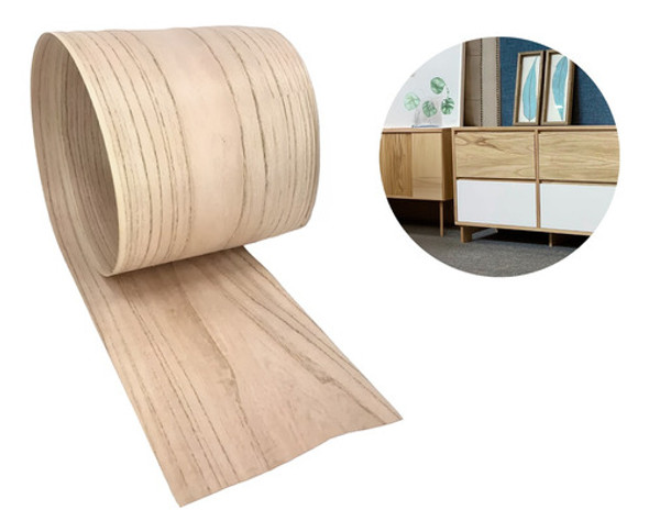 Filo Bobina Tapacanto Preencolado Enchapado Paraíso X 5mts2 0