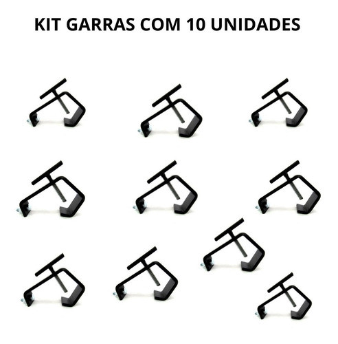 Garra  De Iluminação Kit 10 Un 0