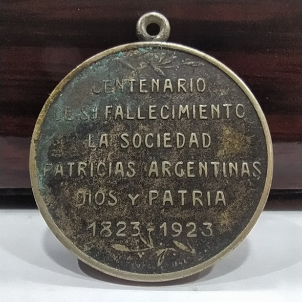 Medalla Centenario Fallecimiento Remedios De Escalada 1923 1