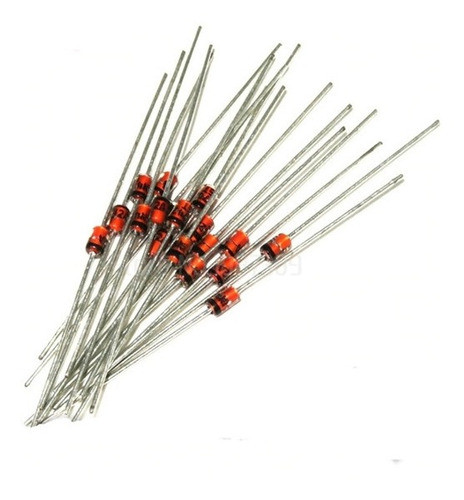Set X20  Diodo Zener 27v 1/2 Watt  500mw 0