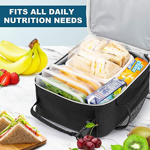 Bolsa Almuerzo Duradera Aislada Reutilizable Adultos Bolsa A 1