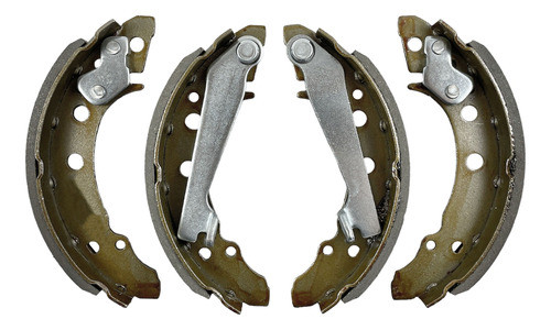 4 Patines Freno Seat Toledo Trasero 180mm X 31mm 0