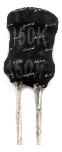 2 Bobinas Inductor Choque 15 Uhy Dci 0.65a 7x10mm 150k 0