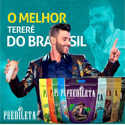 Terere Erva Mate Predileta 500gr Kit 7 Un + 2 Bomba Grátis 1