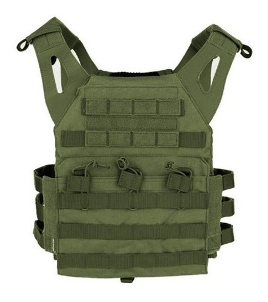 Chaleco Molle Tactical Airsoft Verde 0 Chaleco Molle Tactical Airsoft Verde 0