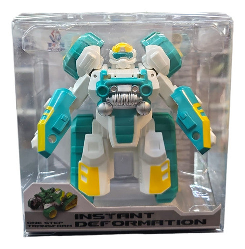 Robot Transformable Instant Deformation Tanque Verde - Dgl 0
