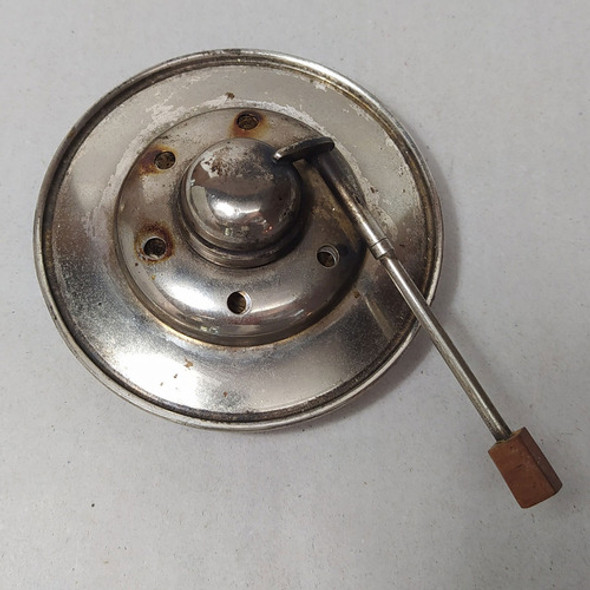 Fogareiro Em Metal Espessurado A Prata Para Rechaud 1