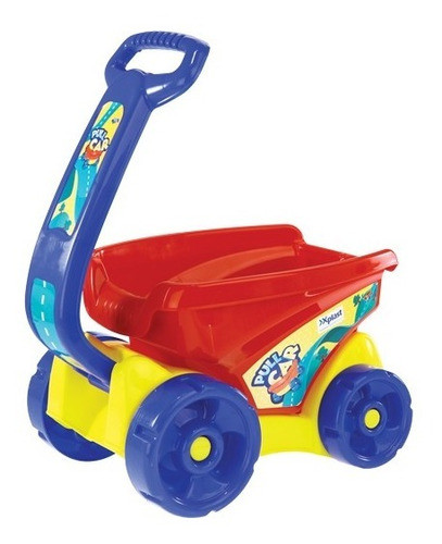 Carrinho De Puxar Pull Car Brinquedo Didático Versátil 0