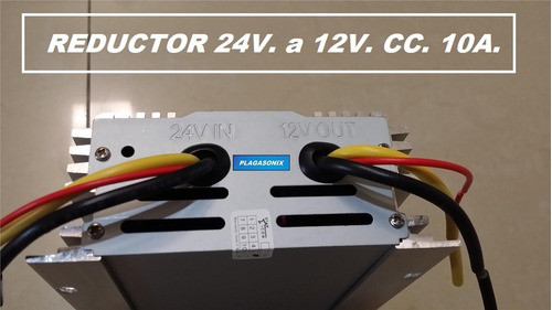 Reductor 24v A 12v Cc. 10a Fijo Para Camiones Colectivos 1