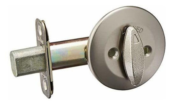 Cerrojo Kwikset 663 Rcl Rcs De 15 Cm, De Un Solo Lado, Color 0