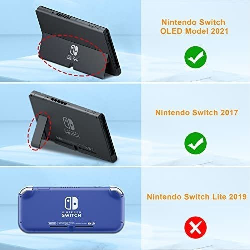 Estuche Para Nintendo Switch Oled 2021/switch2017 Camuf Azul 1