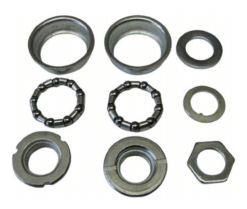 Juego Set Caja Pedalera Playera Paseo Bmx 9 Piezas Completo 1