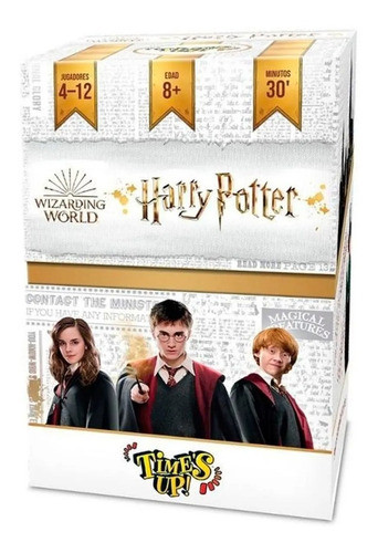 Juego De Mesa Time´s Up Harry Potter Familia Febo 0