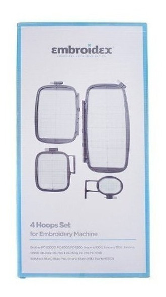 Bastidores Para Maq. Bordar Brother 10x10/13x18/13x30/5x5cm 0