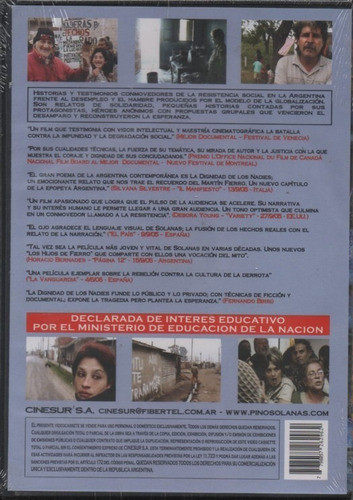 La Dignidad De Los Nadies - Dvd Nuevo Orig. Cerrado - Mcbmi 1