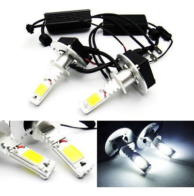 H1 De Alta Potencia Cob Led Niebla Conducción Bombilla  80w 1