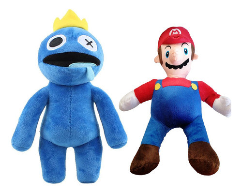 Kit Mario Bros De Peluche + Blue Baby Doll Roblox Plug 50 Cm 0