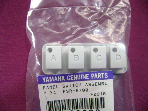 Botoes Viradas Fills  A B C D  Teclado Yamaha Psr S 700 0