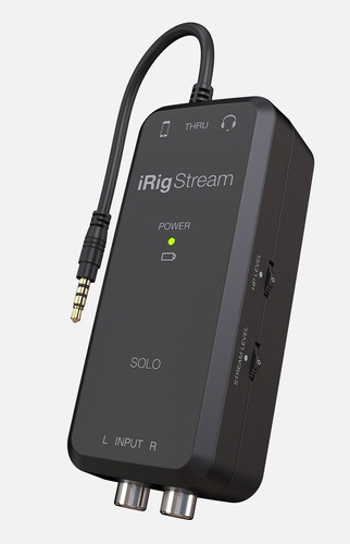Interfaz De Audio Ik Multimedia Irig Stream Solo - Plus 0
