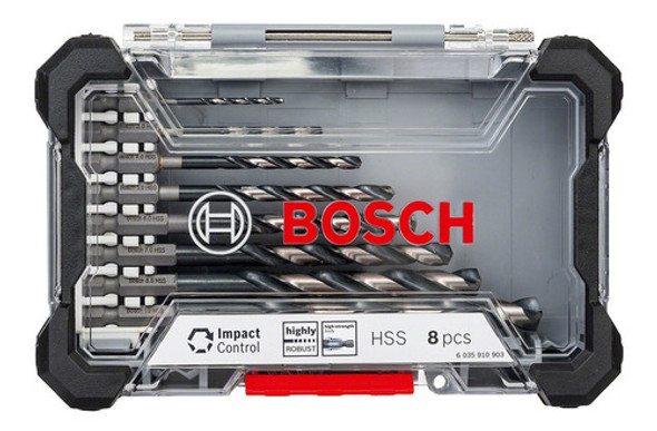 Juego Mechas Metal Hss-imp Hex 8un 1