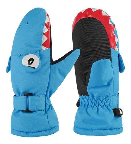 Luvas De Inverno Infantil Para Crianças Shark L 0