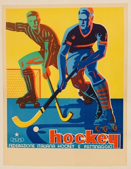 Hockey - Italia En Olimpiadas De 1960 - Lámina 45x30 Cm. 0 Hockey - Italia En Olimpiadas De 1960 - Lámina 45x30 Cm. 0