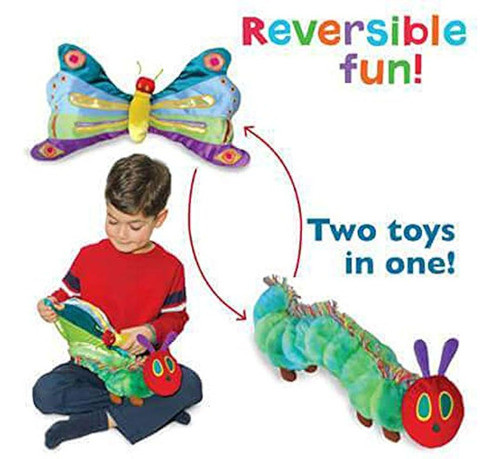 Mundo De Eric Carle, La Oruga Muy Hambrienta Oruga Reversibl 1