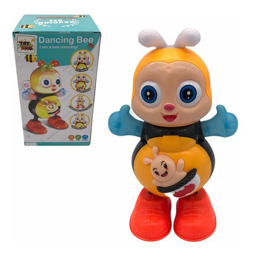 Abelha Dançarina Brinquedo Bebê Infantil Som Luz Movimento 0