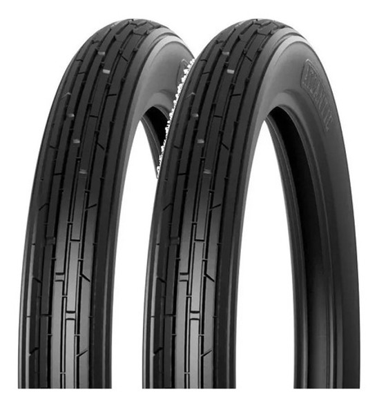 Kit X 2 Cubiertas 2.50 17 Honda Wave Beta 110 - Gaona Motos 0