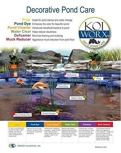 Koiworx Agua Clara  Aclara Decorativas Y Estanques Ornamenta 1