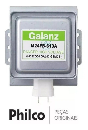 Kit 3 Magnetron Galanz Original M24fb-610a Micro Ondas, Novo 1