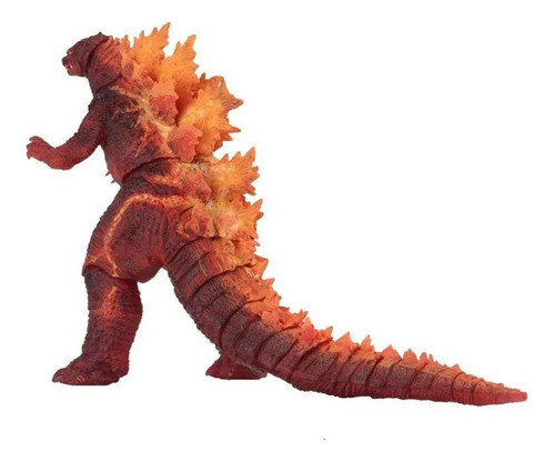 Presente Infantil Neca 2019 Red Fire Godzilla Burning Action 1