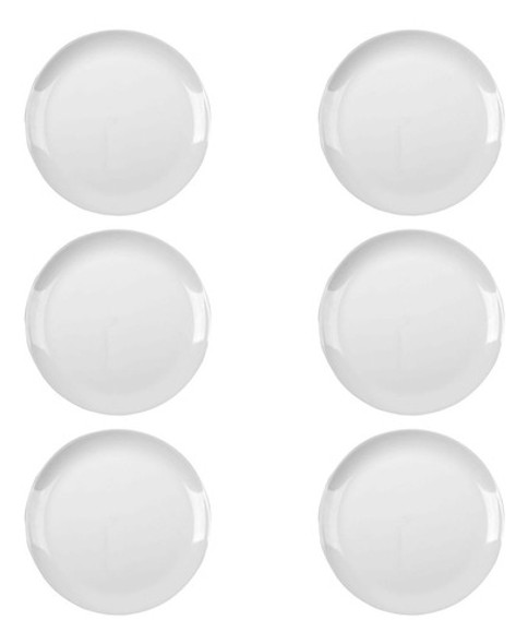 Plato Llano Templado 27cm Kit X6 Opalina Duralex Nadir 0 Plato Llano Templado 27cm Kit X6 Opalina Duralex Nadir 0