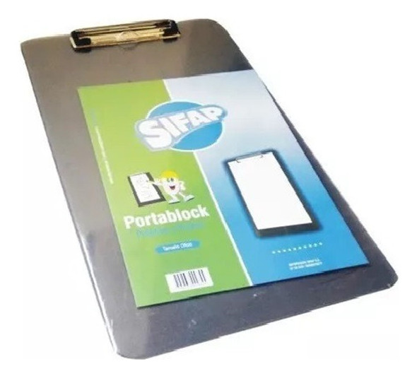 Tabla Porta Block C/clip Oficio De Acrilico Sifap 1 Tabla Porta Block C/clip Oficio De Acrilico Sifap 1