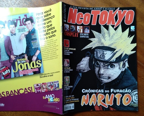 Revista Escala Neo Tokyo 58 / Naruto Zelda Hetalia. 1