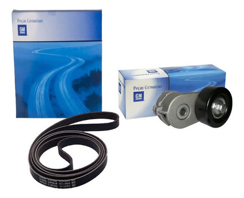 Kit Tensor + Correa Poli V S10 2.8 Duramax 200 Hp 2015 0