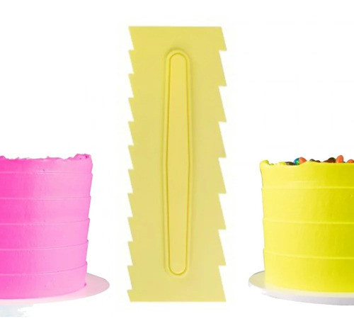 Modelador Espátula Decorativa Mod. 5 Blue Star P/ Bolo Torta 0