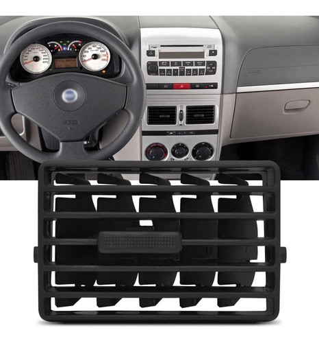 Difusor Saida Ar Fiat Palio G4 08 A 12 Idea 06 A 13 Preto 0
