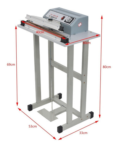 Máquina De Sellado 40 Cm Térmico De Bolsas Alimentación 1