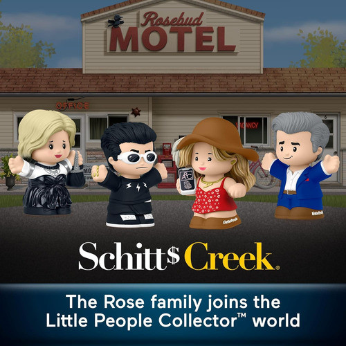 Conjunto Little People Schitt S Creek En Caja, 4 Figuras 1