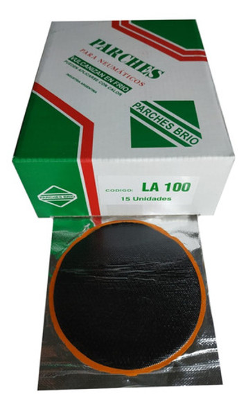 Parches De Cámara Auto Pick Up Camion Redondo 100mm Brio 0