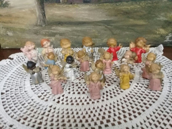 Lote De Ángeles Miniatura Italianos 1