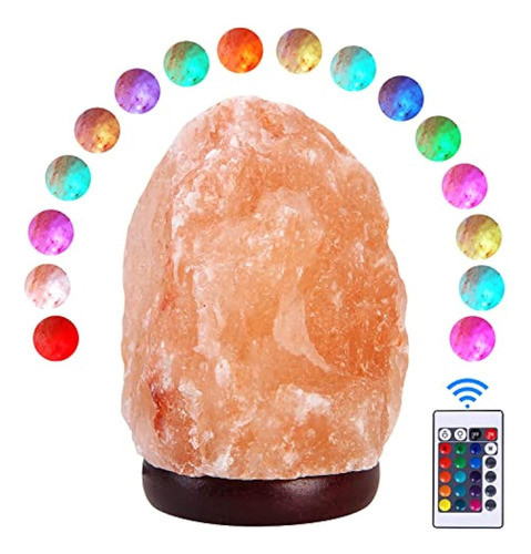 Pursalt Usb Himalayan Salt Lamp Night Light Con Control Remo 0
