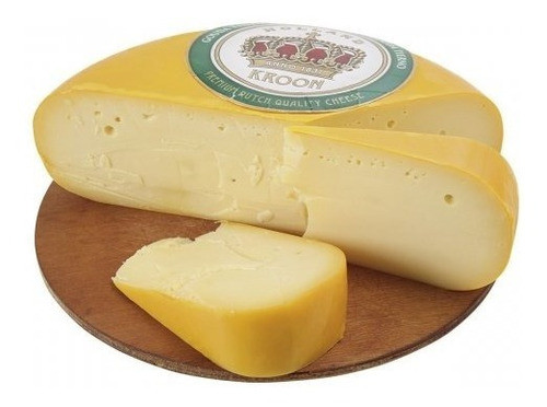 Queijo Holandês Gouda Premium Kroon Em Pedaço 1kg 1