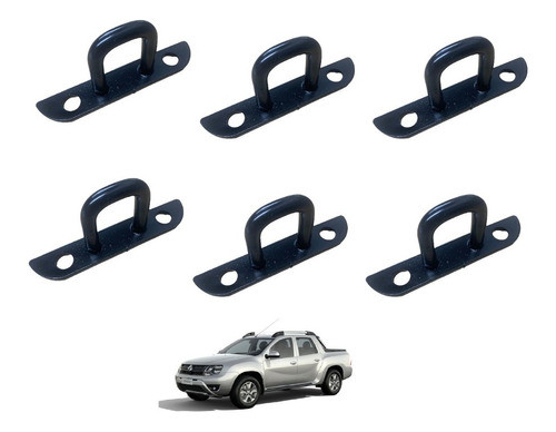 Conjunto De Ganchos Externos Para Caçamba Oroch 2019 Novo 0