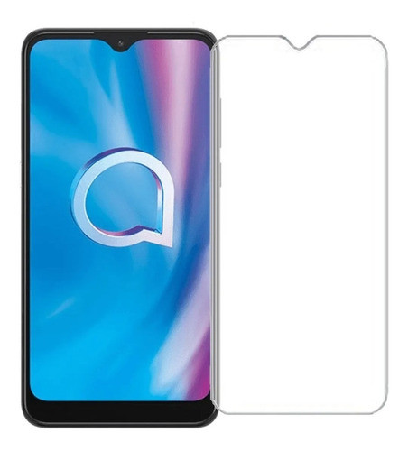 Vidrio Templado Para Alcatel 1v Plus Plano 0
